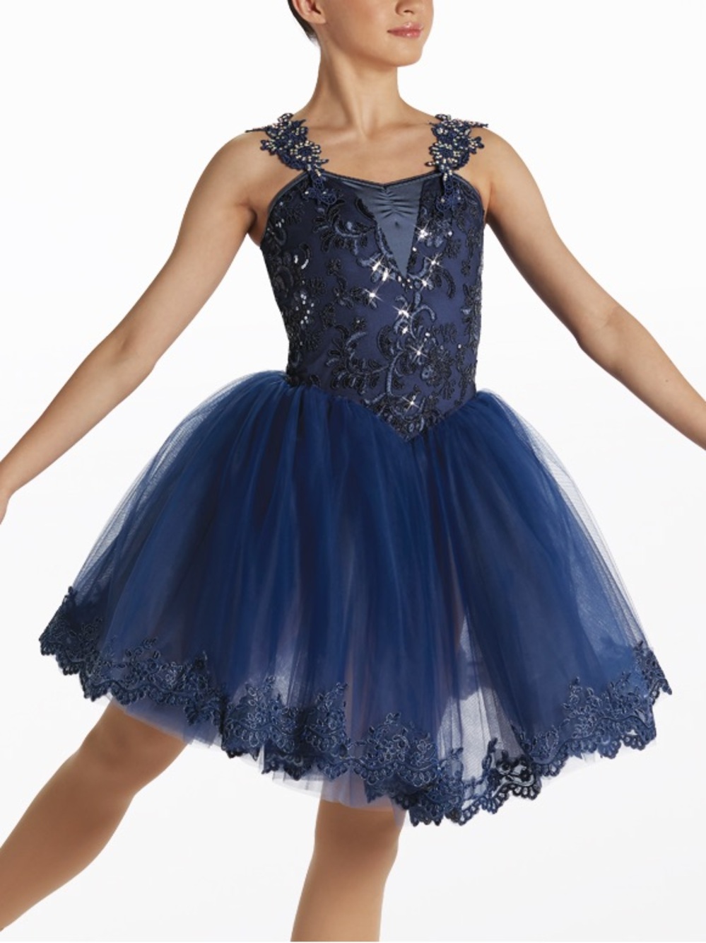Weissman Blue Tutu Ballet Dance Costume